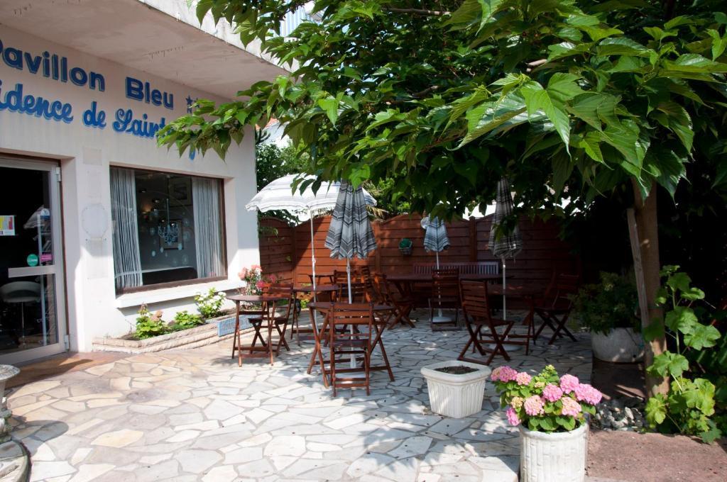 Le Pavillon Bleu Hotel Restaurant Royan Exterior foto